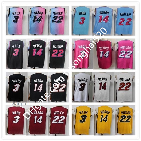 2021 fast delivery retro men basketball jerseys dwyane 3 wade tyler 14 herro jimmy 22 butler basketball shorts basketball jerseys pink black, Black;red
2021 fast delivery retro men basketball jerseys dwyane 3 wade tyler 14 herro jimmy 22 butler basketball shorts basketball jerseys pink black, Black;red