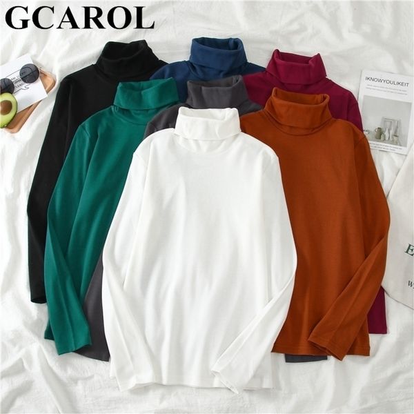 gcarol women turtleneck full sleeve shirt stretch multicolors stripes basic undershirt pullover xl y200720, White;black
gcarol women turtleneck full sleeve shirt stretch multicolors stripes basic undershirt pullover xl y200720, White;black