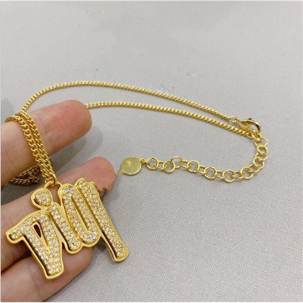 fine design style new diamond inlaid letter pendant necklace women's simple personality long sweater chain jewelry, Black
fine design style new diamond inlaid letter pendant necklace women's simple personality long sweater chain jewelry, Black