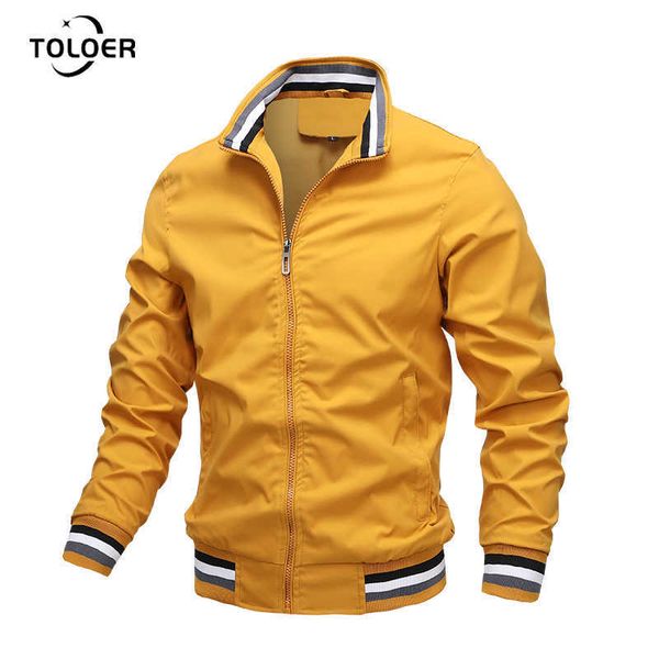 new bomber jacket men casual zipper stand collar autumn mens military jacket fashion clothing male windbreaker outdoor wearing, Black;brown
new bomber jacket men casual zipper stand collar autumn mens military jacket fashion clothing male windbreaker outdoor wearing, Black;brown