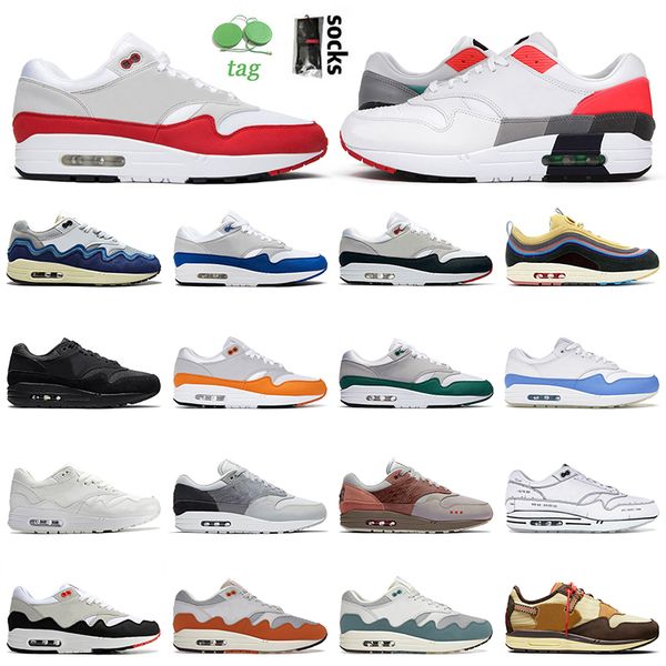 1 87 running shoes sports og anniversary patta waves noise aqua london amsterdam evergreen aura university blue monarch mens women sneakers, White;red
1 87 running shoes sports og anniversary patta waves noise aqua london amsterdam evergreen aura university blue monarch mens women sneakers, White;red