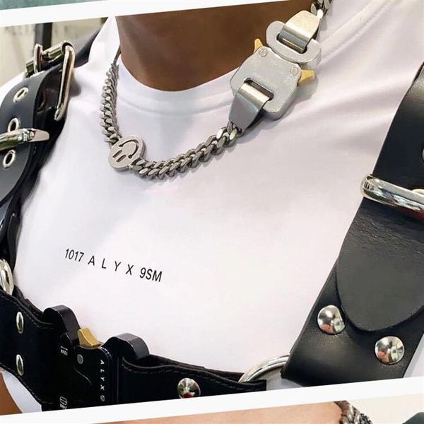 2020 1017 alyx studio logo metal chain necklace bracelet belts men women hip hop outdoor street accessories festival gift shi249g, Silver
2020 1017 alyx studio logo metal chain necklace bracelet belts men women hip hop outdoor street accessories festival gift shi249g, Silver