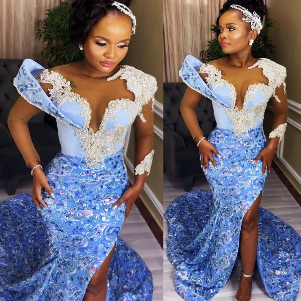 2022 plus size arabic aso ebi mermaid sequined lace prom dresses sheer neck evening formal party second reception birthday engagement gowns, Black
2022 plus size arabic aso ebi mermaid sequined lace prom dresses sheer neck evening formal party second reception birthday engagement gowns, Black