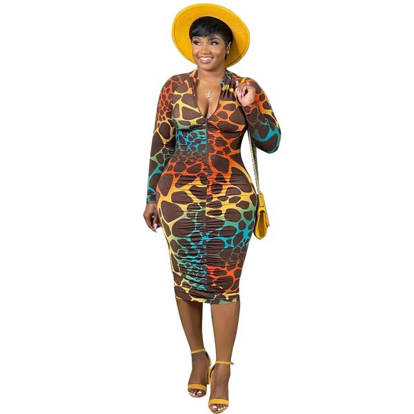net red girl wraps buttocks dresses leopard print women elegant zip up long sleeve draped dress high waist stacked bandage wholesale drop, Black;gray
net red girl wraps buttocks dresses leopard print women elegant zip up long sleeve draped dress high waist stacked bandage wholesale drop, Black;gray