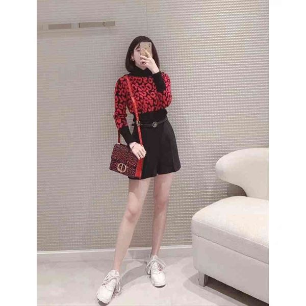 women's sweaters d family early autumn style leopard print pullover long sleeve fashion high waist thin lapel knitted women 7dw0, White;black
women's sweaters d family early autumn style leopard print pullover long sleeve fashion high waist thin lapel knitted women 7dw0, White;black