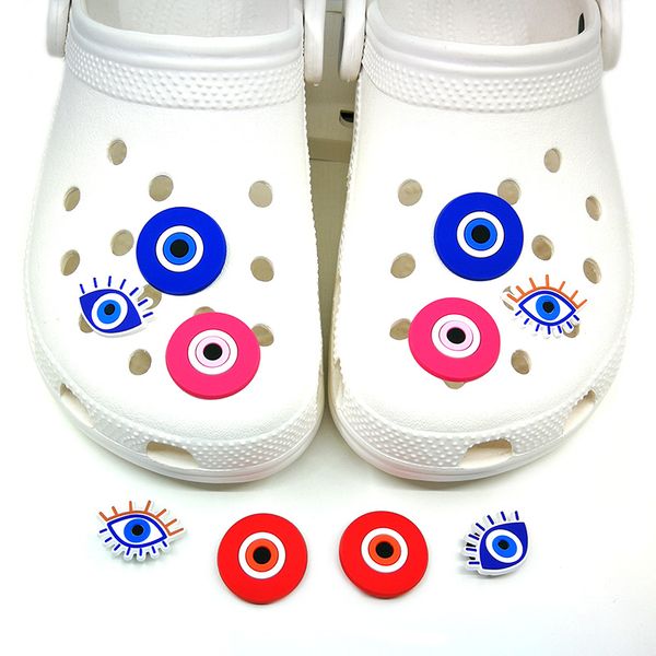 moq 100pcs evil eyes pattern cartoon croc jibz 2d soft rubber shoe buckles accessories trend shoe charms decorations fit men women garden sh, White;pink
moq 100pcs evil eyes pattern cartoon croc jibz 2d soft rubber shoe buckles accessories trend shoe charms decorations fit men women garden sh, White;pink
