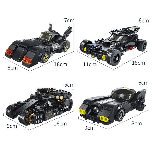 bat mobile racing model is compatible with le go small pellet boy children's puzzle building toy cars
bat mobile racing model is compatible with le go small pellet boy children's puzzle building toy cars