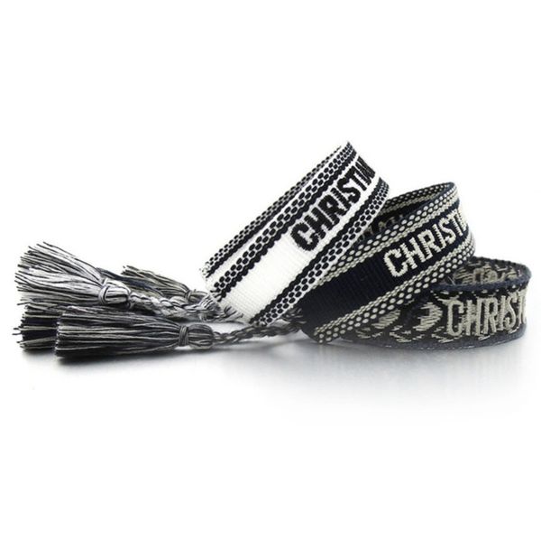 brand luxury fashion embroidery bracelets classic women men bangles friendship charm bracelet woven adjustable tassel vintage couple braided, Golden;silver
brand luxury fashion embroidery bracelets classic women men bangles friendship charm bracelet woven adjustable tassel vintage couple braided, Golden;silver