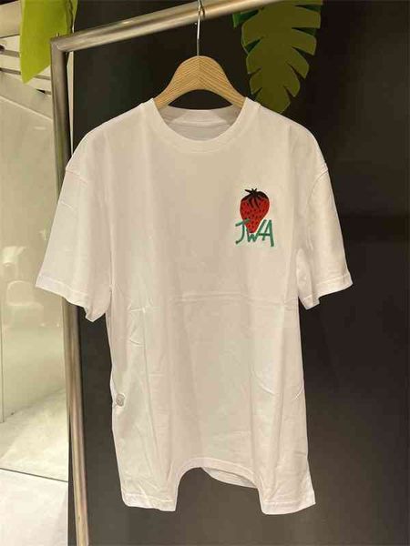 women's t-shirt french niche spring summer strawberry print loose white t-shirt cotton short sleeve men's and women's ins
women's t-shirt french niche spring summer strawberry print loose white t-shirt cotton short sleeve men's and women's ins