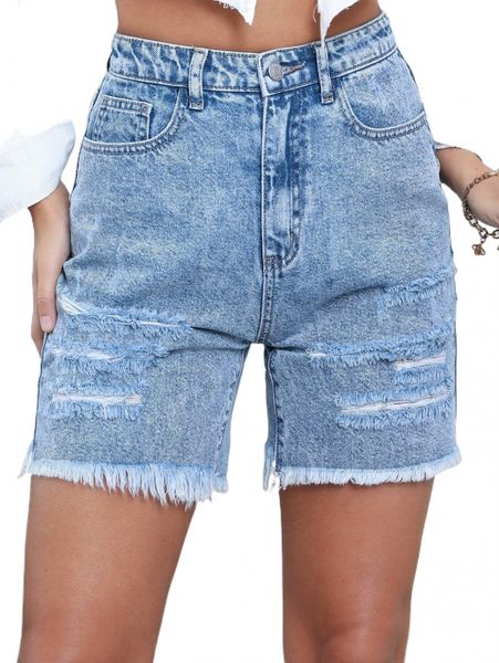 high waist ripped raw cut denim shorts g0td#, White;black
high waist ripped raw cut denim shorts g0td#, White;black