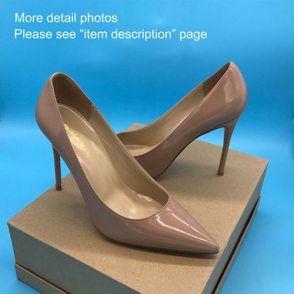 classic designer thin heel women pointed toe pumps office lady 100mm high heels shoes real leather nude 220402, Black
classic designer thin heel women pointed toe pumps office lady 100mm high heels shoes real leather nude 220402, Black