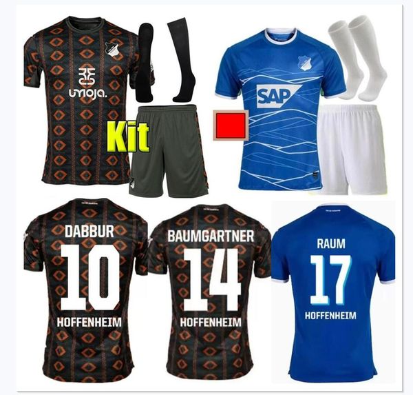 2022 2023 hoffenheim soccer jerseys bebou dabbur baumgartner belfodil 22 23 kids kit uniform, Black
2022 2023 hoffenheim soccer jerseys bebou dabbur baumgartner belfodil 22 23 kids kit uniform, Black