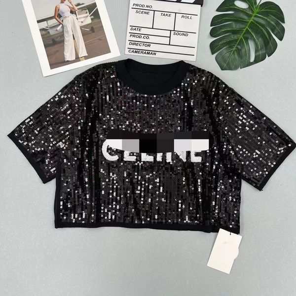 61 2022 runway summer brand same style t shirt crew neck short sleeve pullover white black sequins crew neck women's sweaters meiyi
61 2022 runway summer brand same style t shirt crew neck short sleeve pullover white black sequins crew neck women's sweaters meiyi