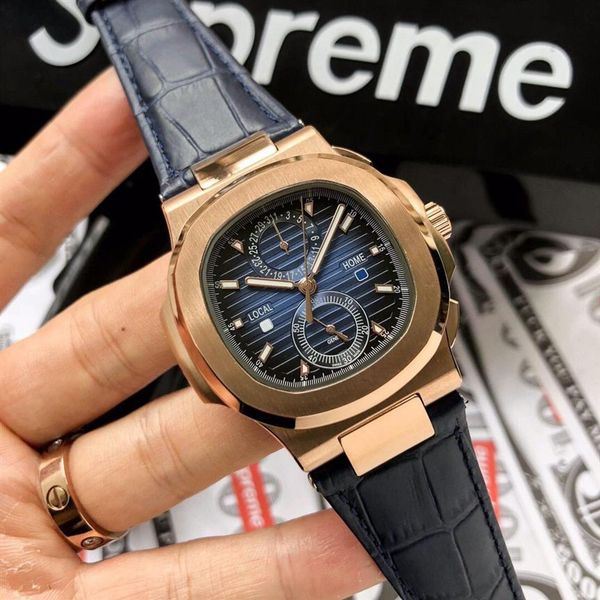 men watches automatic movement leather band 316l watchcase 40mm waterproof wristwatch mechanical watch for men233x, Slivery;brown
men watches automatic movement leather band 316l watchcase 40mm waterproof wristwatch mechanical watch for men233x, Slivery;brown