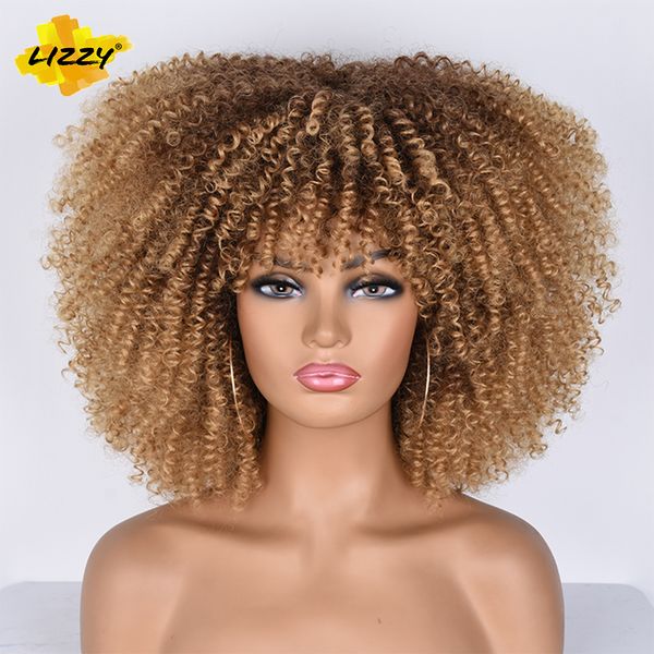 lx brand short hair afro kinky curly wigs with bangs for black women 14" synthetic omber glueless cosplay wigs high temperature lizzyfac
lx brand short hair afro kinky curly wigs with bangs for black women 14" synthetic omber glueless cosplay wigs high temperature lizzyfac