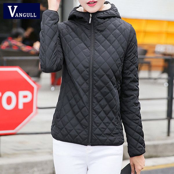 vangull women hooded jacket casual leather basic warm velvet lamb parka coat autumn winter new solid light soft famale outerwear, Black
vangull women hooded jacket casual leather basic warm velvet lamb parka coat autumn winter new solid light soft famale outerwear, Black