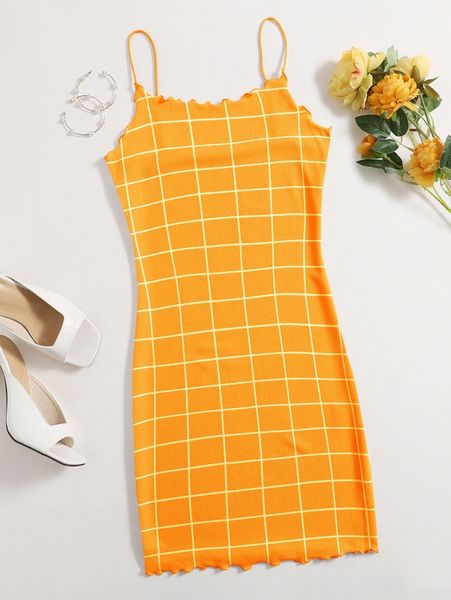 lettuce trim grid bodycon dress g09u#, Black;gray
lettuce trim grid bodycon dress g09u#, Black;gray