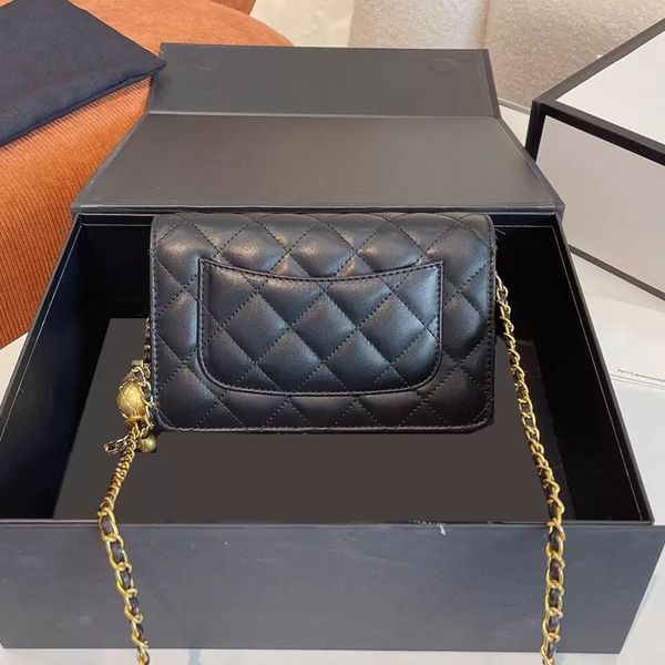 2022ss classic mini flap crush gold ball purse bags quilted wallet with chain crossbody card holder multi pochette luxury designer elegant w
2022ss classic mini flap crush gold ball purse bags quilted wallet with chain crossbody card holder multi pochette luxury designer elegant w