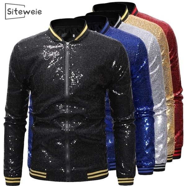 siteweie fashion men clothing fall baseball collar men's sequins jacket casual party club jacket sport outdoor coats l439 201127, Black;brown
siteweie fashion men clothing fall baseball collar men's sequins jacket casual party club jacket sport outdoor coats l439 201127, Black;brown
