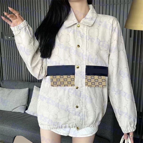 beige jacket designer womens coat letter jacquard ladies jackets clothing striped webbing panel coats for women, Black;brown
beige jacket designer womens coat letter jacquard ladies jackets clothing striped webbing panel coats for women, Black;brown
