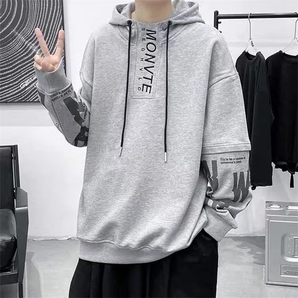 spring autumn mens hoodies korean fashion harajuku hooded sweatshirt men casual men clothing letter print streetwear hoodie men 220805, Black
spring autumn mens hoodies korean fashion harajuku hooded sweatshirt men casual men clothing letter print streetwear hoodie men 220805, Black