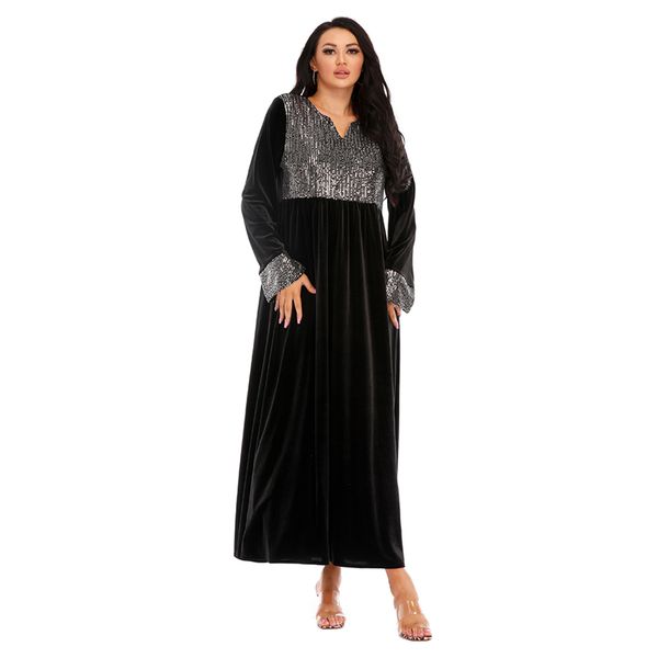 dresses for women velvet robe longue satin femme musulmane eid mubarak abaya dubai kaftan turkey islam muslim long dress vestido, Red
dresses for women velvet robe longue satin femme musulmane eid mubarak abaya dubai kaftan turkey islam muslim long dress vestido, Red