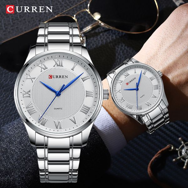 curren fashion business quartz watch for men luxury stainless steel military waterproof men watch with rome numbers
curren fashion business quartz watch for men luxury stainless steel military waterproof men watch with rome numbers