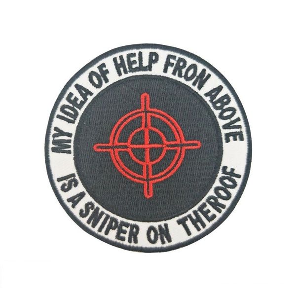 sniper on the roof embroidery patch sewing notions iron on for clothes jacket bags diy custom badge, Black
sniper on the roof embroidery patch sewing notions iron on for clothes jacket bags diy custom badge, Black