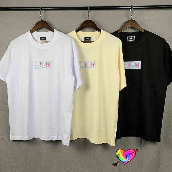 kith flower t shirt men women box tee slightly loose terry cotton japan short sleeve, White;black
kith flower t shirt men women box tee slightly loose terry cotton japan short sleeve, White;black