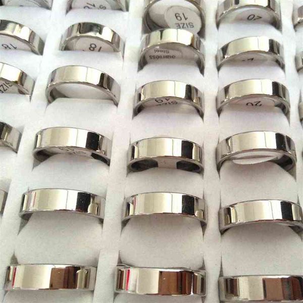 bulk whole lots 100pcs silver 6mm plain quality shiny 316l stainless steel wedding engagement rings lovers couples fing237b
bulk whole lots 100pcs silver 6mm plain quality shiny 316l stainless steel wedding engagement rings lovers couples fing237b