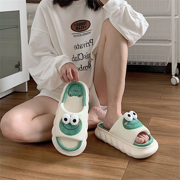 spring and autumn slippers lovely girl linen 2022 four seasons indoor home comfortable non-slip silent floor cotton shoes, Black
spring and autumn slippers lovely girl linen 2022 four seasons indoor home comfortable non-slip silent floor cotton shoes, Black