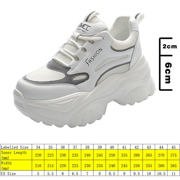 8cm platform wedge sneakers chunky shoes women summer shoes hidden heel spring autumn air mesh summer shoes breathable, Black;yellow
8cm platform wedge sneakers chunky shoes women summer shoes hidden heel spring autumn air mesh summer shoes breathable, Black;yellow