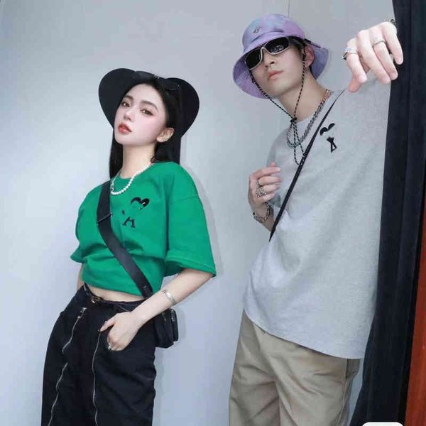 version fashion designercorrect short sleeve summer ma lian men's and women's high weight t-shirt, White
version fashion designercorrect short sleeve summer ma lian men's and women's high weight t-shirt, White
