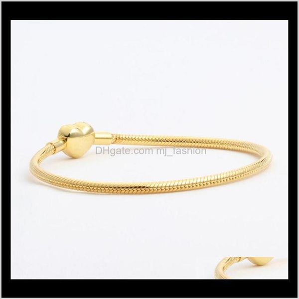 charm bracelets jewelry drop delivery 2021 whole- love cz diamond for pandora 925 sterling sier plated 18k gold heart shaped s224u, Golden;silver
charm bracelets jewelry drop delivery 2021 whole- love cz diamond for pandora 925 sterling sier plated 18k gold heart shaped s224u, Golden;silver