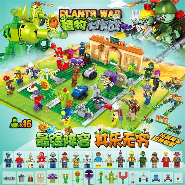 90086 plant battle crazy backyard zombie building blocks 687pcs assembled c342m
90086 plant battle crazy backyard zombie building blocks 687pcs assembled c342m