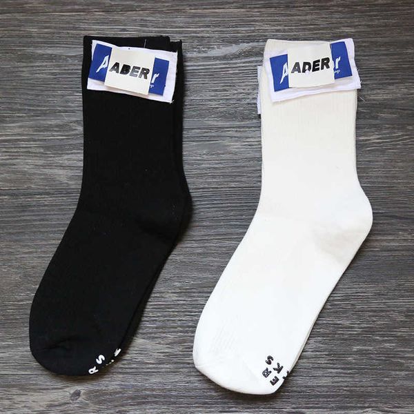 5 pairs of ader three standard rivet embroidered cotton double needle middle tube socks men's and women's fashion socks in korea, Black
5 pairs of ader three standard rivet embroidered cotton double needle middle tube socks men's and women's fashion socks in korea, Black