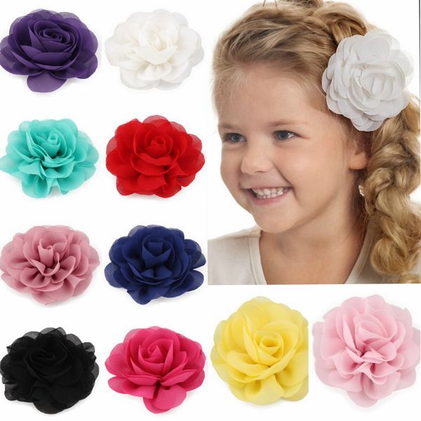 8.5cm newborn chiffon petals poppy flower hair clips rolled rose fabric flowers for kids girls hair accessories, Silver
8.5cm newborn chiffon petals poppy flower hair clips rolled rose fabric flowers for kids girls hair accessories, Silver