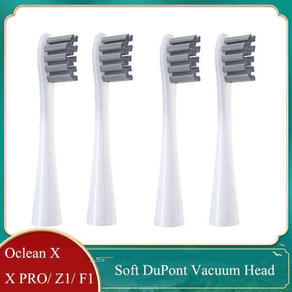 toothbrush 4pcs soft dupont replacement heads for oclean x pro z1 gray brush sonic electric toothbrushbristle vacuum nozzles 0303
toothbrush 4pcs soft dupont replacement heads for oclean x pro z1 gray brush sonic electric toothbrushbristle vacuum nozzles 0303