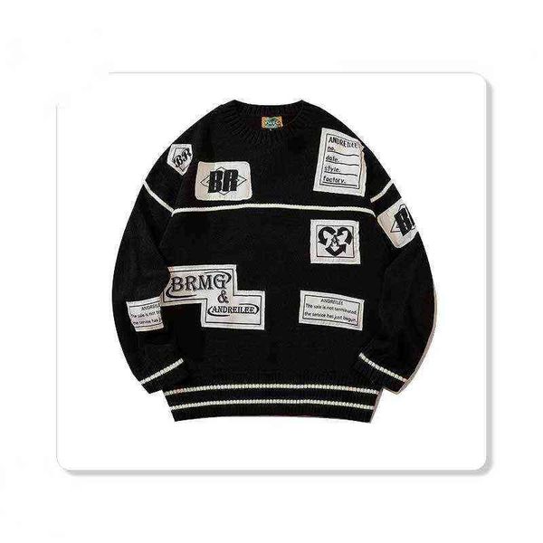 japanese streetwear 2021 patchwork striped men harajuku jumper sweater loose casual couples knitwear women pullover pull homme t220730, White;black
japanese streetwear 2021 patchwork striped men harajuku jumper sweater loose casual couples knitwear women pullover pull homme t220730, White;black