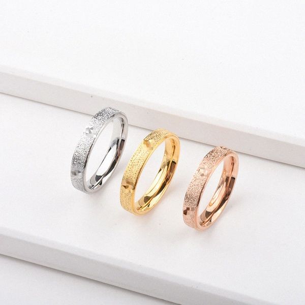 designer rings frosted plain band ring new titanium steel 18k rose gold fashion jewelry men's wedding promise ring women's gift f5, Silver
designer rings frosted plain band ring new titanium steel 18k rose gold fashion jewelry men's wedding promise ring women's gift f5, Silver