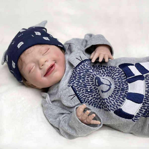 reborn dolls 20" lifelike baby toy for children gifts boneca renascida brinquedo bebe para crianças menina aa220325
reborn dolls 20" lifelike baby toy for children gifts boneca renascida brinquedo bebe para crianças menina aa220325