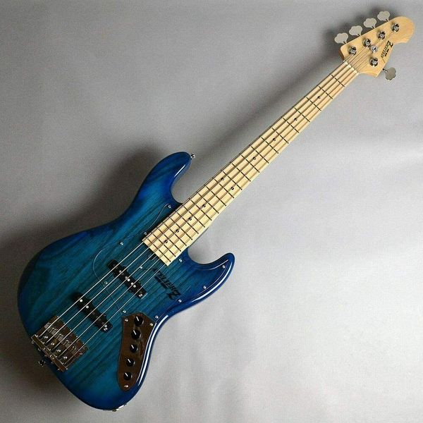 new atelier z js-5 custom tp-blu bst/m 5th electric bass guitar