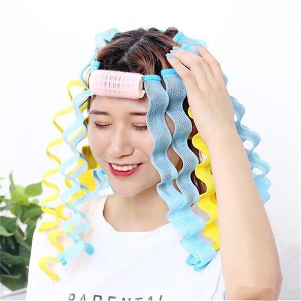 12pcs diy magic heatless rollers curlers style roller sticks 30cm wave formers curling hair styling tools 220621
12pcs diy magic heatless rollers curlers style roller sticks 30cm wave formers curling hair styling tools 220621