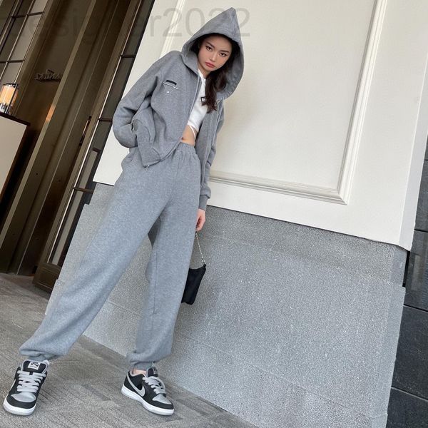 women's hoodies & sweatshirts designer grey hooded zipper sweater, exotic sports leggings, fashionable leisure and versatile style suit, Black
women's hoodies & sweatshirts designer grey hooded zipper sweater, exotic sports leggings, fashionable leisure and versatile style suit, Black