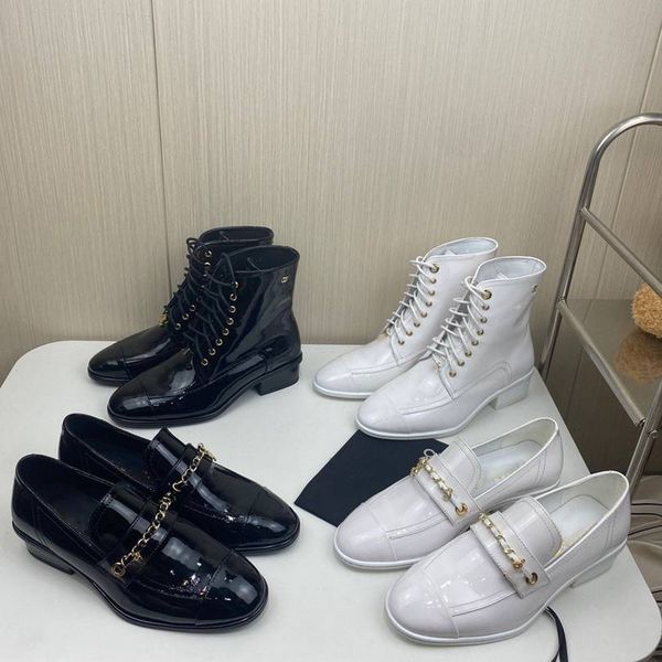 2022 designers ankle boots famous brand dress shoes women's autumn patent leather martin boot classic luxury black leather shoe for wom
2022 designers ankle boots famous brand dress shoes women's autumn patent leather martin boot classic luxury black leather shoe for wom
