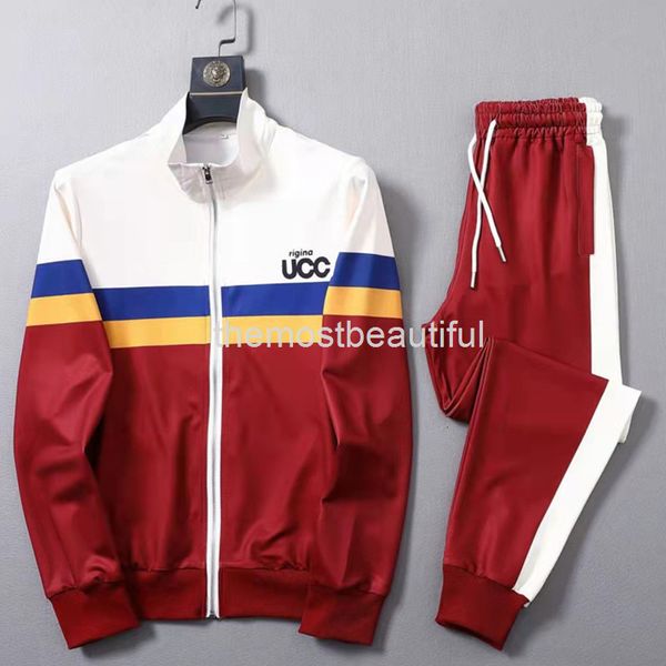 men's tracksuits feng zhu di cotton leisure sports suit men's fashion personalized color matching two-piece team uniform large siz, Gray
men's tracksuits feng zhu di cotton leisure sports suit men's fashion personalized color matching two-piece team uniform large siz, Gray