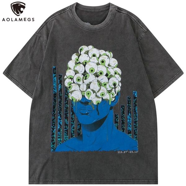 aolamegs men's t shirts hit color funny cool print distressed o-neck tees loose cozy hipster youthful high street men's clothing 2, White;black
aolamegs men's t shirts hit color funny cool print distressed o-neck tees loose cozy hipster youthful high street men's clothing 2, White;black