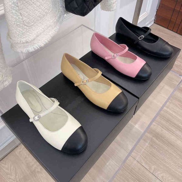 dress shoes style small fragrance flat shoes mary jane round head single leather ballet casual women's, Black
dress shoes style small fragrance flat shoes mary jane round head single leather ballet casual women's, Black