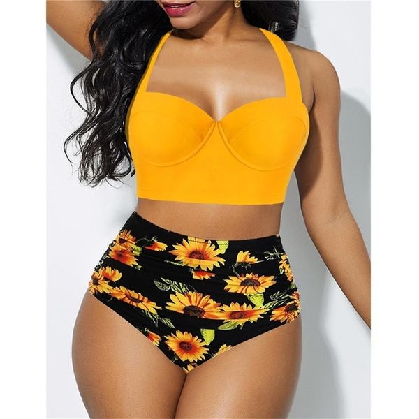 womens push up bikini set high waisted swimsuit floral bathing suit swimwear summer beachwear 220427, White;black
womens push up bikini set high waisted swimsuit floral bathing suit swimwear summer beachwear 220427, White;black