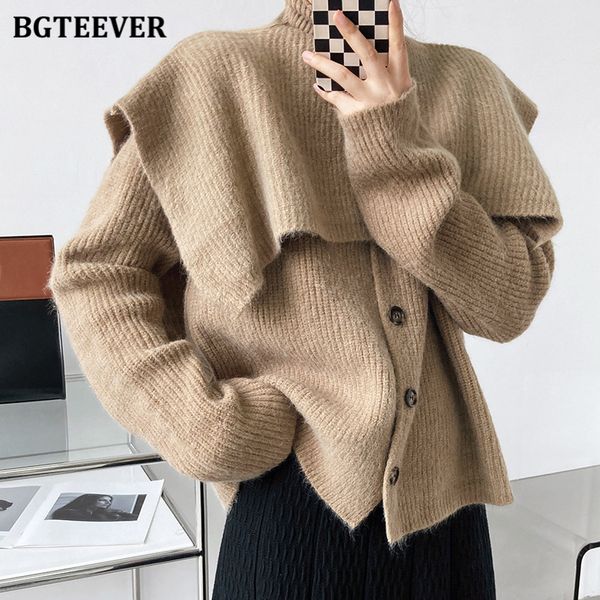 elegant ladies 2 pieces sweater set turtleneck cloaks & full sleeve single-breasted knitted cardigans 2021, White;black
elegant ladies 2 pieces sweater set turtleneck cloaks & full sleeve single-breasted knitted cardigans 2021, White;black